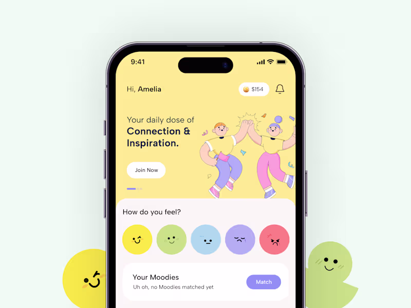 Cover image for MoodiesCare - Mood Tracking App
