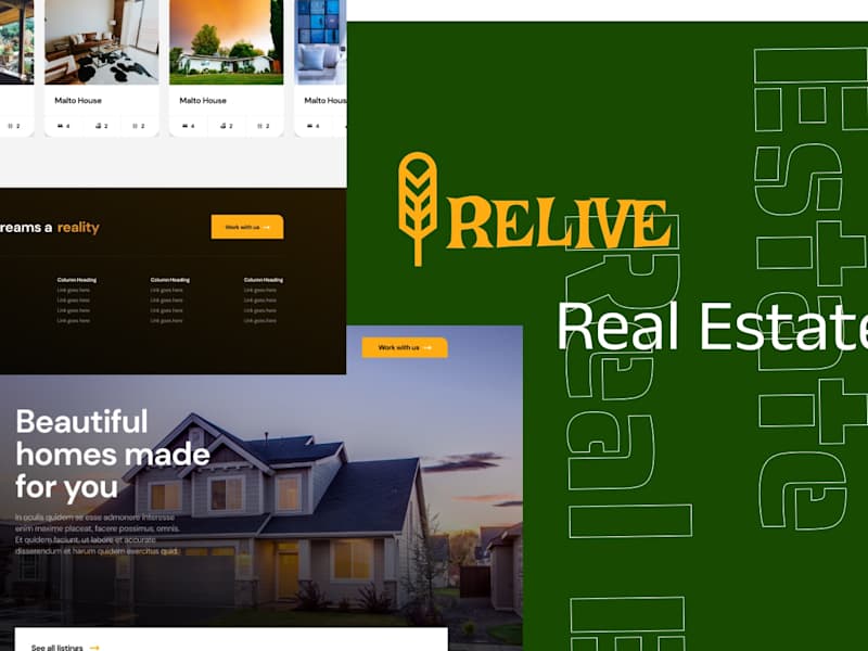 Cover image for RELIVE: REAL ESTATE 