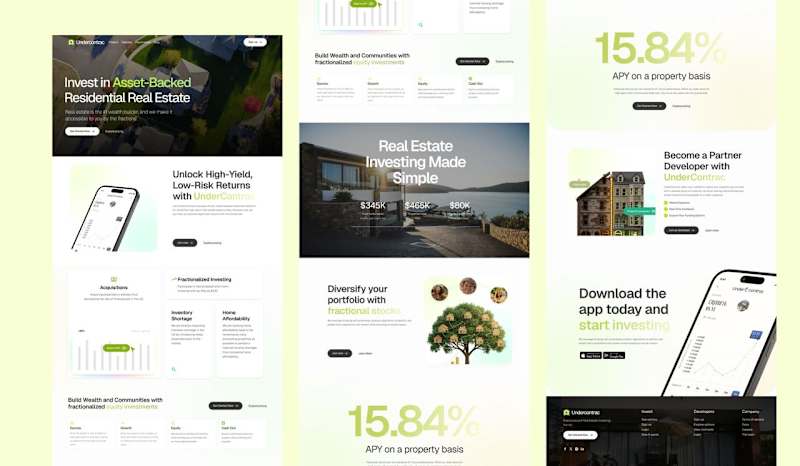 Cover image for Landing Page Design for Undercontrac