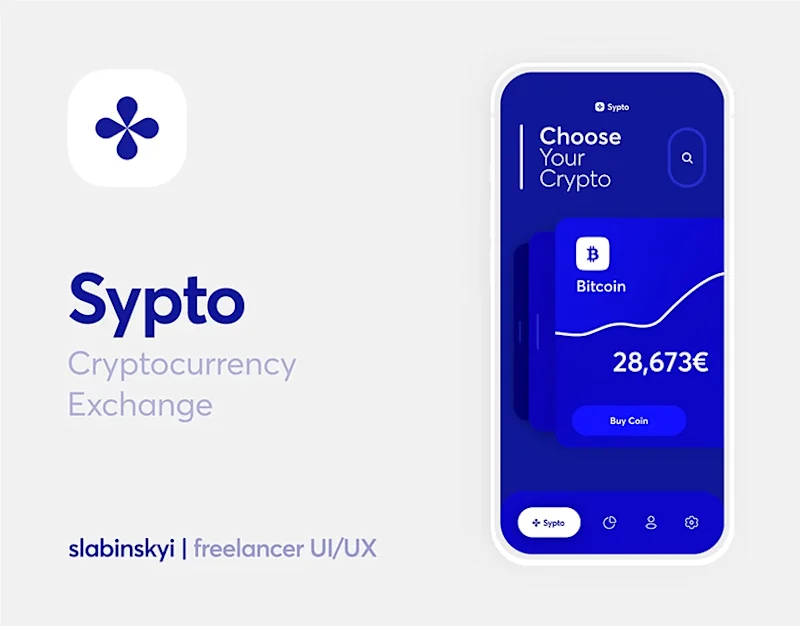 Cover image for Sypto - Cryptocurrency Exchange / UI/UX