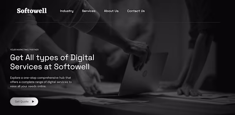 Cover image for Custom Website Development for Digital Agency