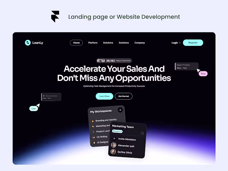 Cover image for Landing Page or Website Development