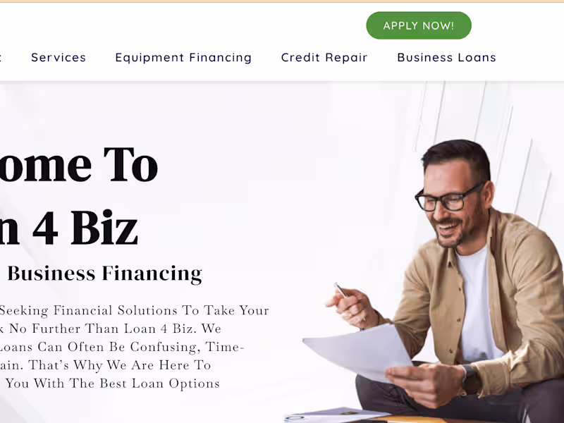 Cover image for Loan4biz.com