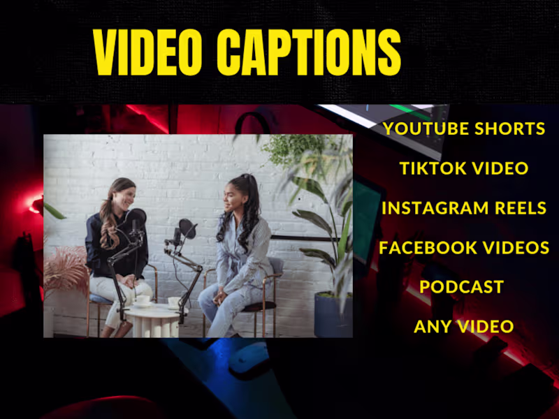 Cover image for I will edit tiktok insta reels and yt shorts video with captions