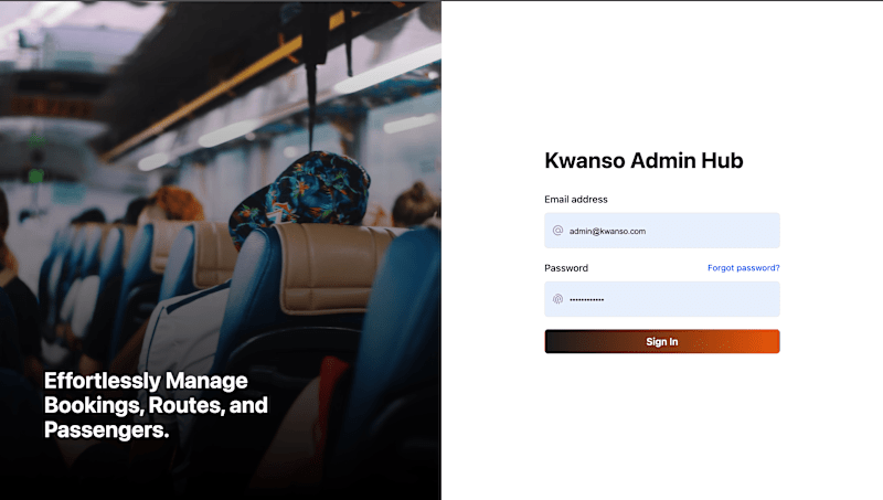 Cover image for Shuttle Booking Admin Dashboard