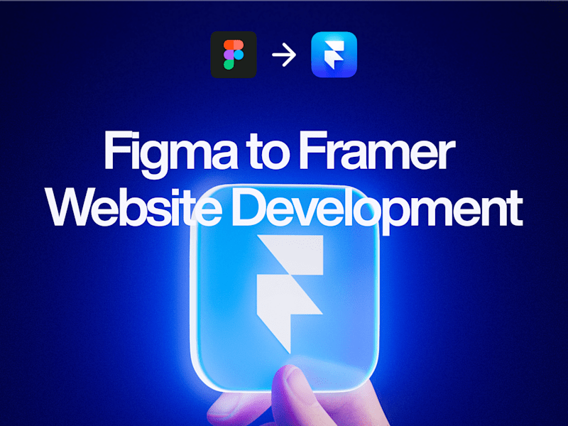 Cover image for ✨ Figma to Framer Landing Page