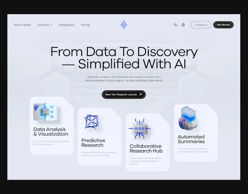 Cover image for AI Company Website Design