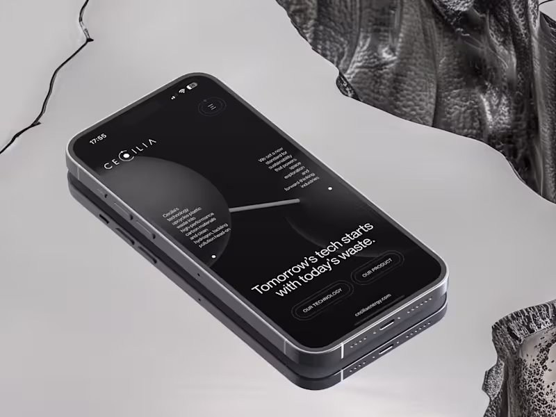 Cover image for Cecilia Energy - Webflow Build