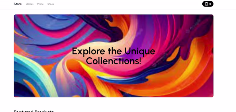 Cover image for E-Comm store