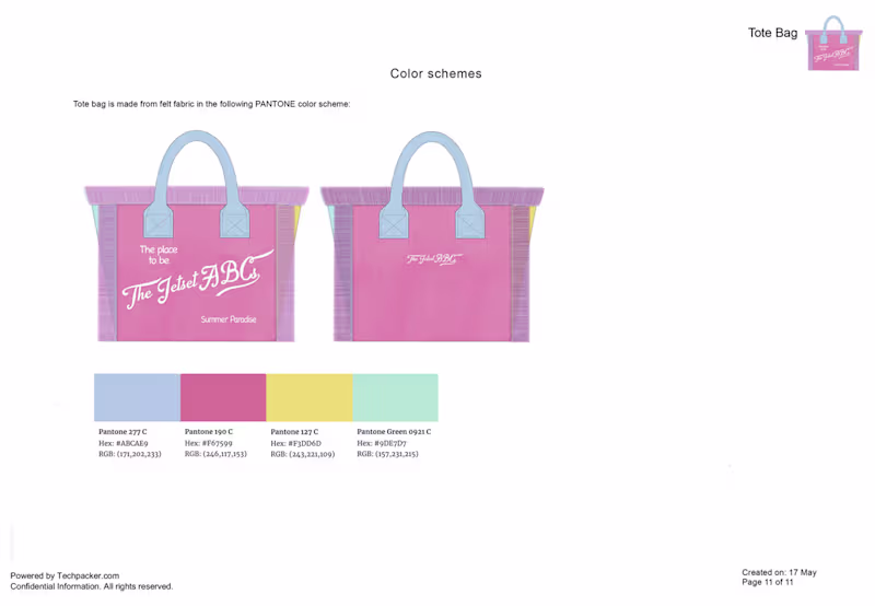 Cover image for Bag Design + Tech Pack :: Behance