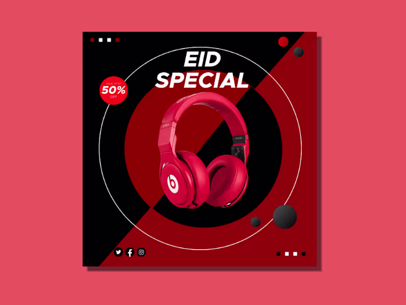 Cover image for Instagram Facebook Post Design 