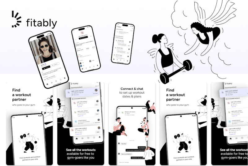 Cover image for Fitably: Fitness App | React Native | Python