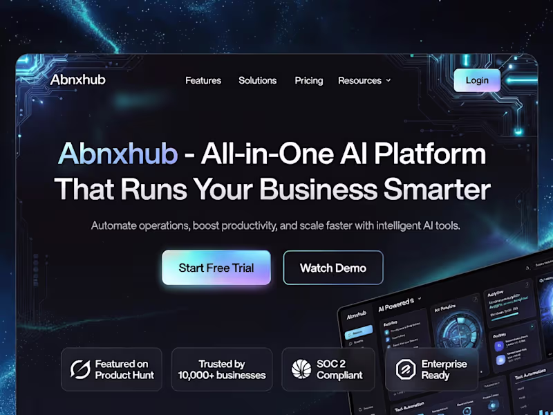 Cover image for  High-Converting Webflow Landing Page for SaaS & Tech Startups