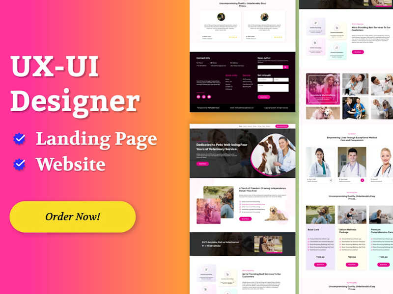 Cover image for Website Design| UX-UI | Figma