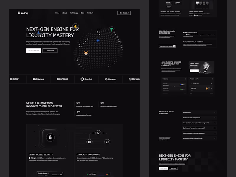 Cover image for Web3 Landing Page