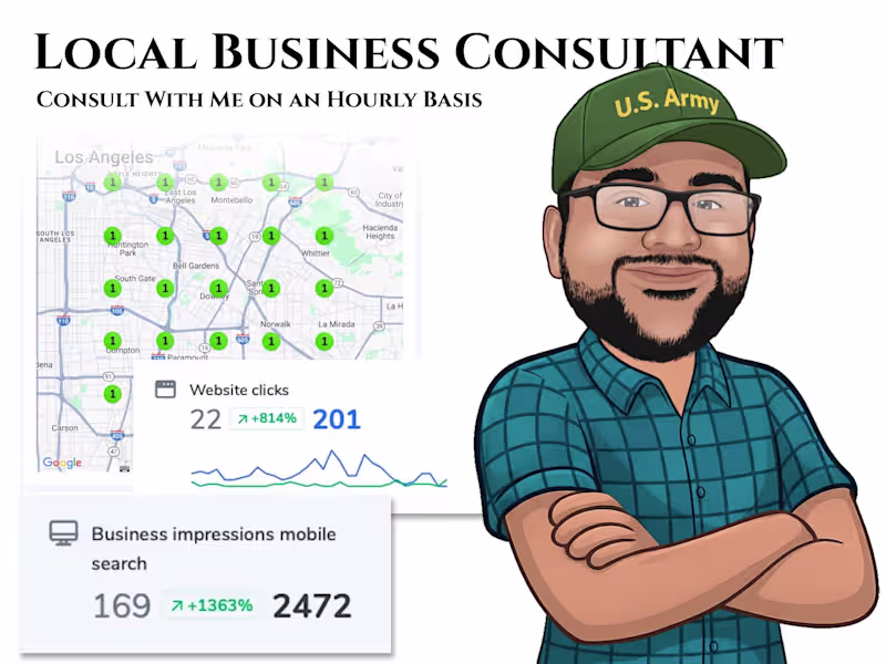 Cover image for Marketing Consulting for Local Business B2C