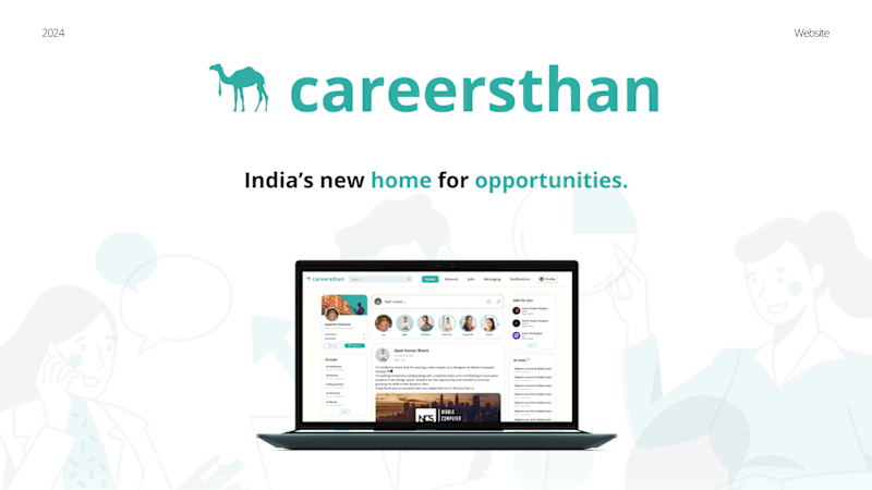 Cover image for Careersthan: A Linkedin for India