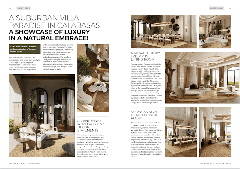 Cover image for Luxury Interior Design Magazine Design