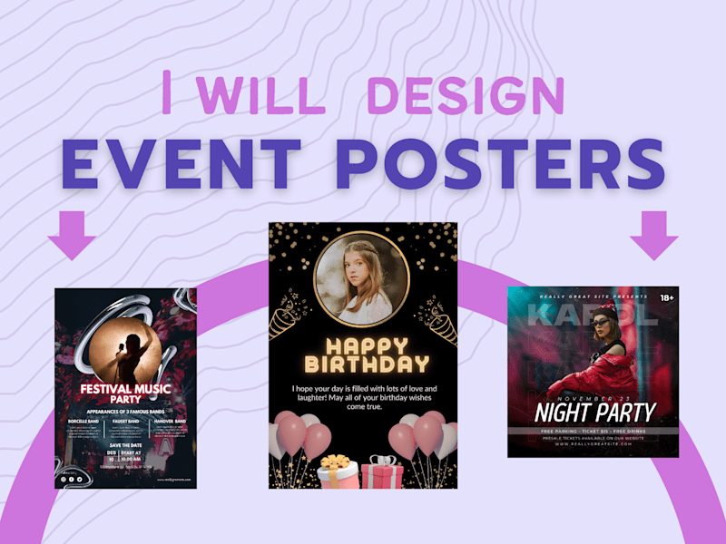 Cover image for Print / Poster Design for Events