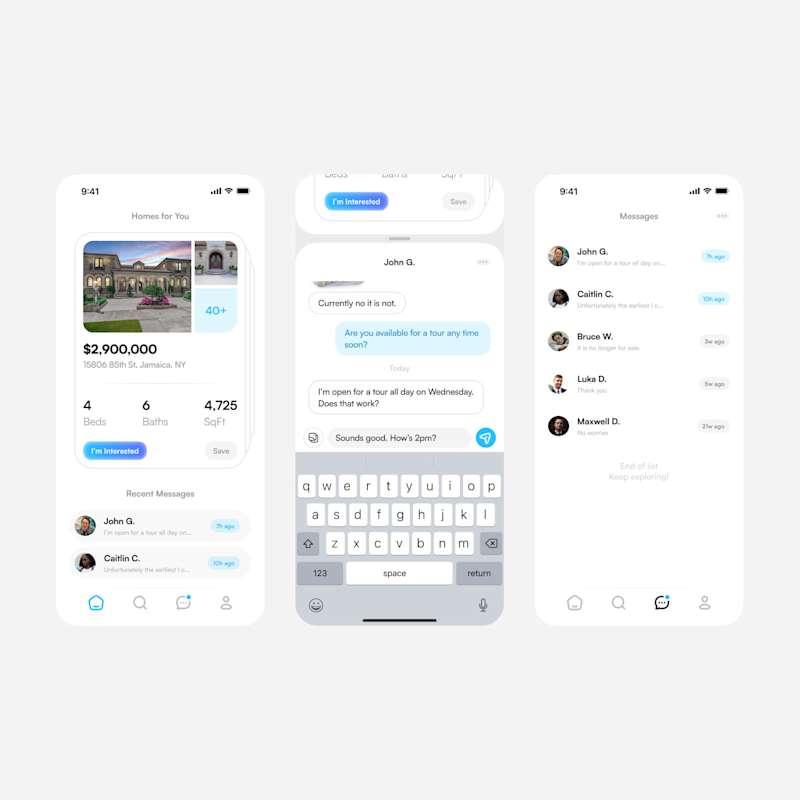 Cover image for Real Estate app design
