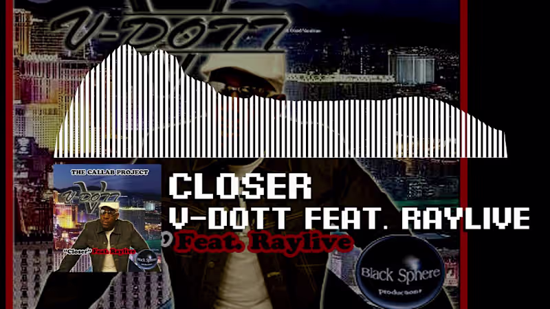 Cover image for "Closer" - V-Dott feat. Raylive 