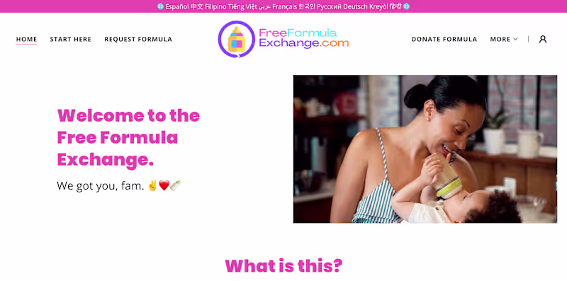 Cover image for Project: Free Formula Exchange