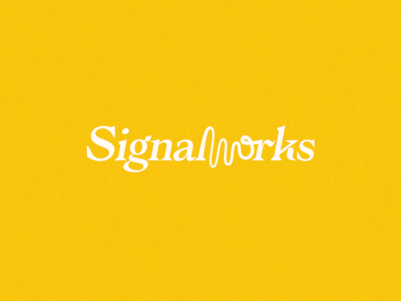 Cover image for Signalworks | Logo Design (Concept)