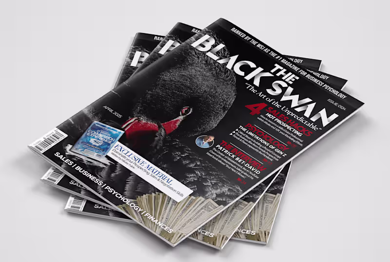 Cover image for The Black Swan Magazine – Print That Converts