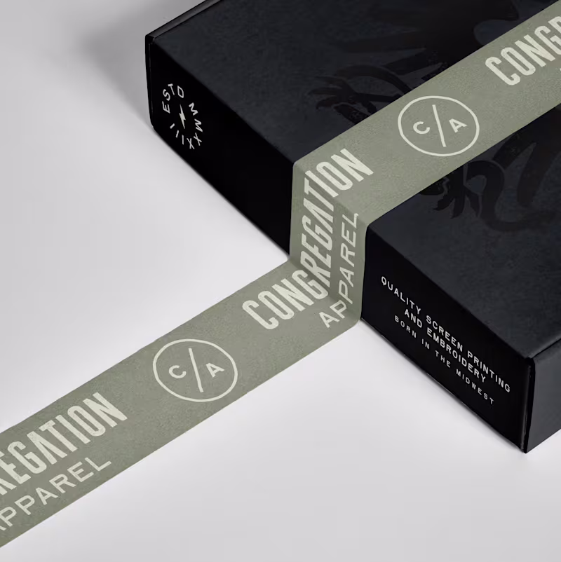 Cover image for Congregation Apparel is a Midwest-based screen printing and ...