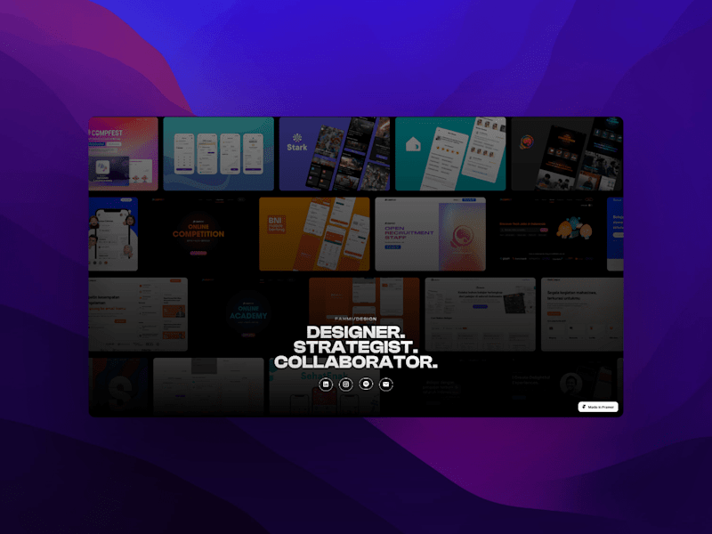 Cover image for Personal Portfolio: Fahmi/Design