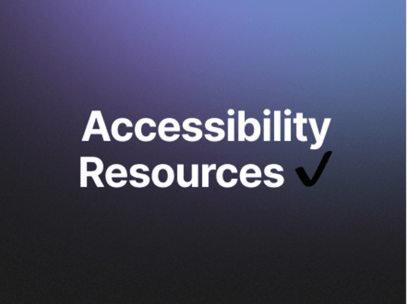 Cover image for Library of Accessibility Resources