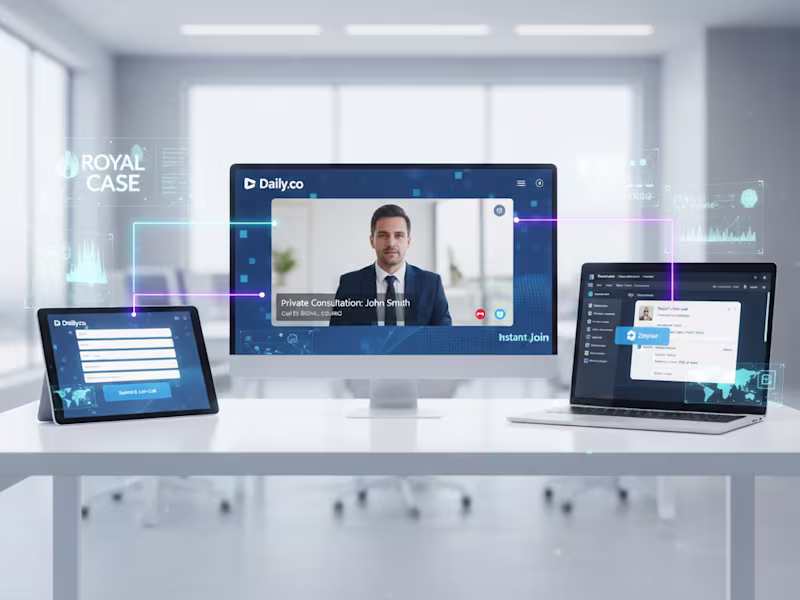 Cover image for Real-Time Video Call in webflow with Daily.co, Node.js & Zapier