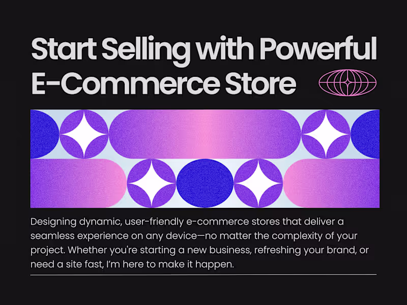 Cover image for Build your E-Commerce Store - Wix Studio | Shopify