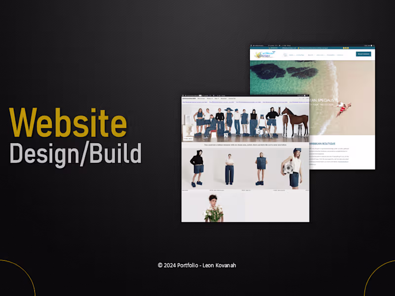 Cover image for Website Design + Build