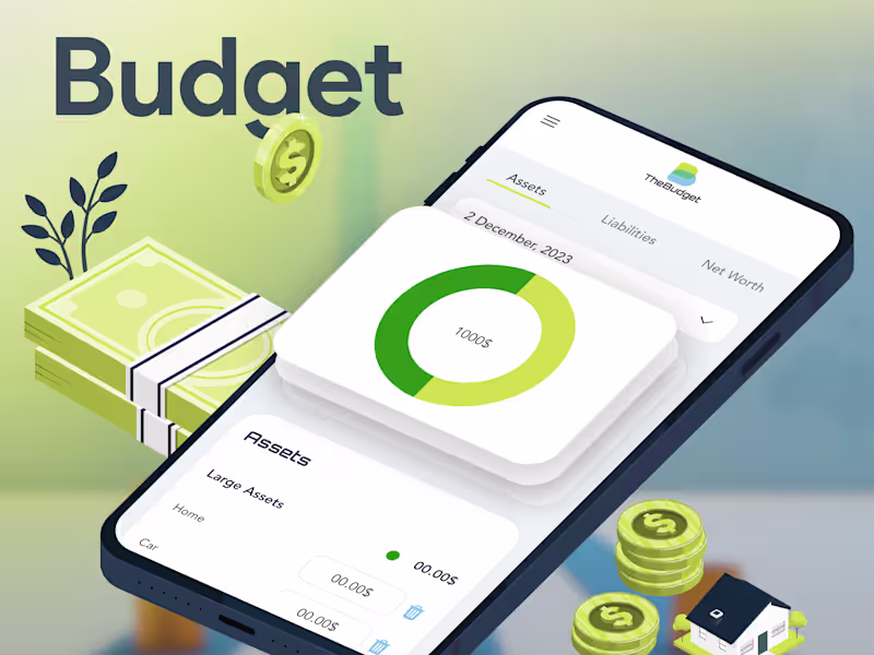 Cover image for The Budget Landing Page Design