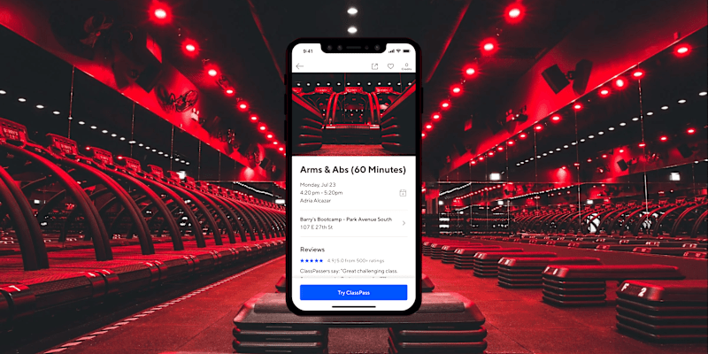 Cover image for ClassPass App