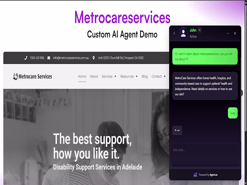 Cover image for Metrocareservices Smart Lead Manager