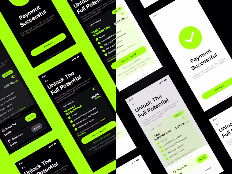 Cover image for UX/UI Design Assistance ✦ Web & Mobile Apps ✦ Figma