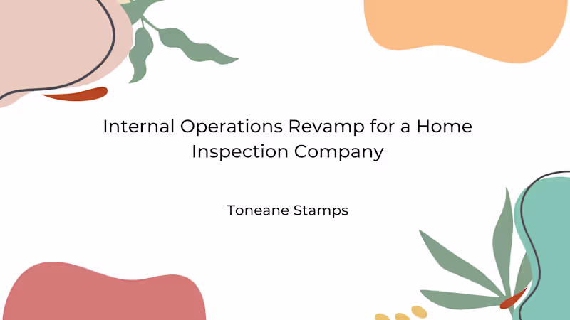 Cover image for Internal Operations Revamp & Team Optimization