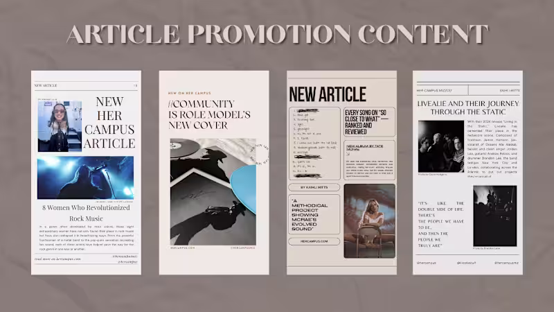 Cover image for Article Promotion Content As a writer in a highly saturated ...