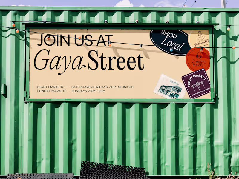Cover image for Gaya Street Branding