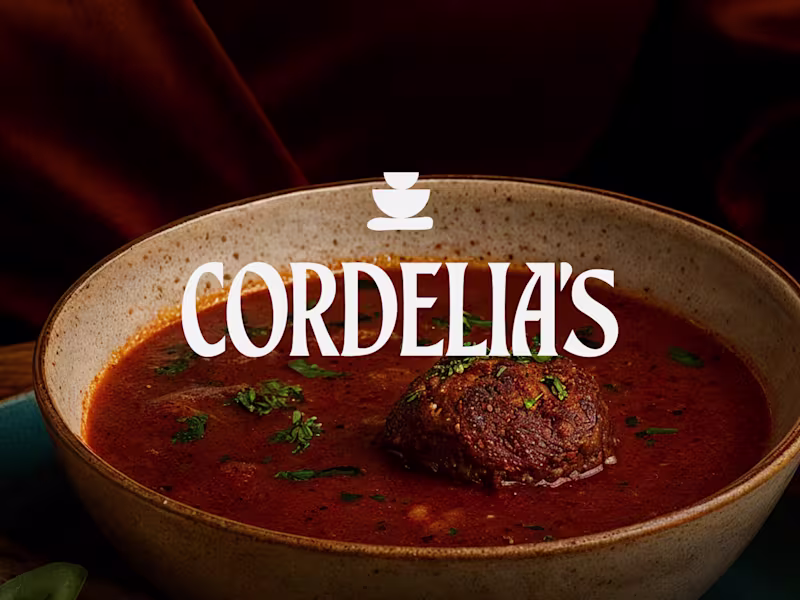 Cover image for Brand Identity Design for Cordelia's Restaurant