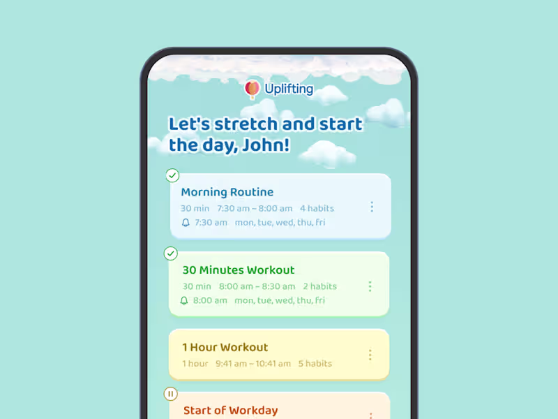 Cover image for ‎Uplifting App