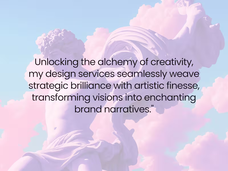 Cover image for "Design Alchemy: Transforming Ideas into Visual Masterpieces."