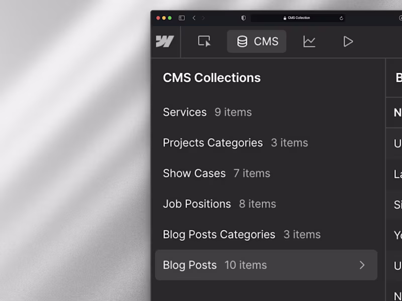 Cover image for Custom CMS Setup for Service and SaaS Companies