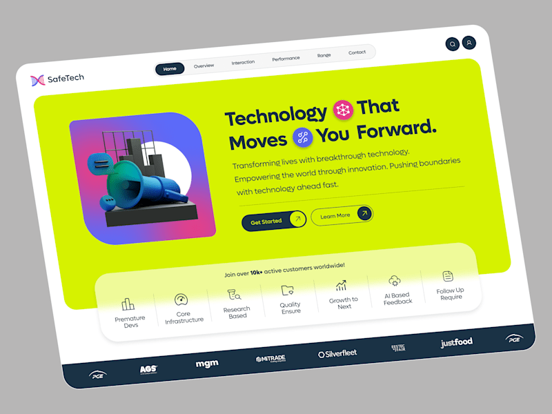 Cover image for SafeTech- Tech Website