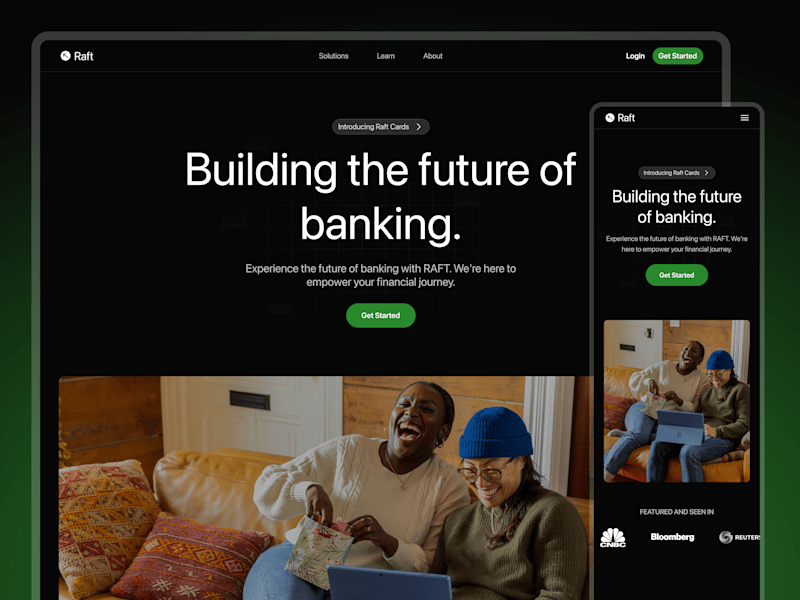 Cover image for Raft - Framer Landing Page Development