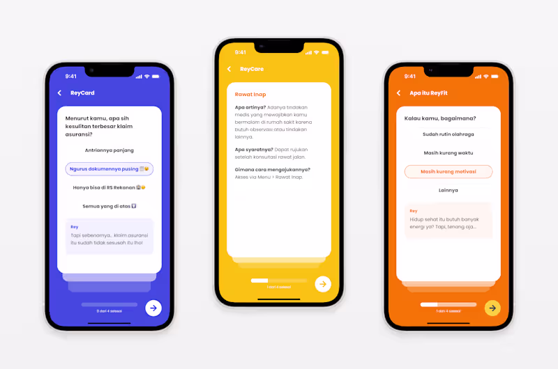 Cover image for Rey Health: Onboarding Experience