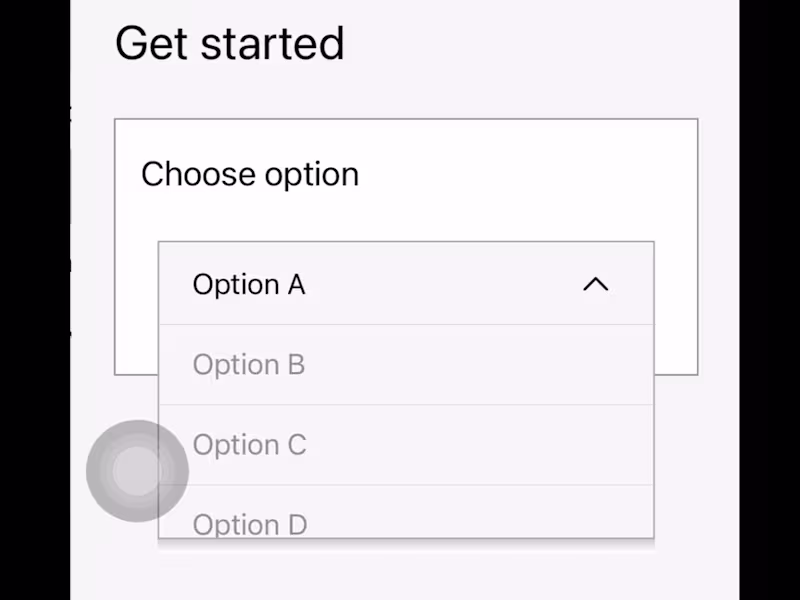 Cover image for Custom dropdown menu