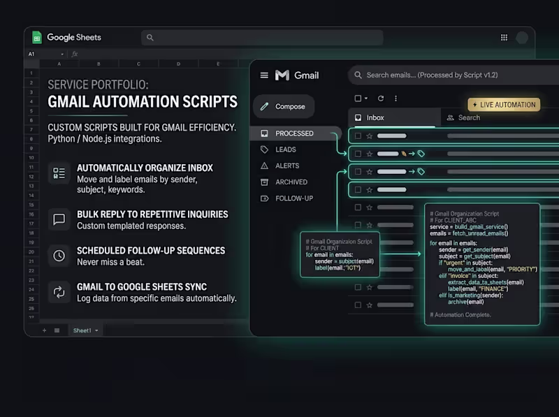 Cover image for Business Automation & Scripts